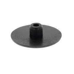 Cache pour boîtier excentrique diamètre 15 mm noir PERMO