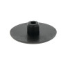 Cache pour boïtier excentrique diamètre 15 mm noir PERMO CO516PB00000(CF04PB)