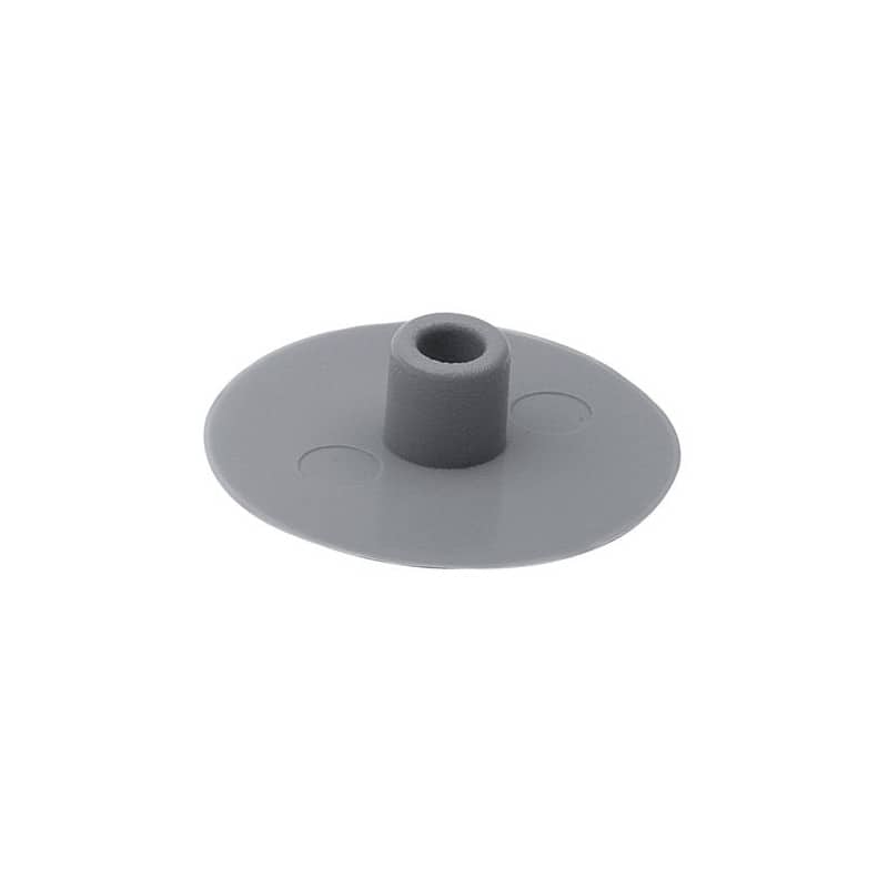 Cache pour boîtier excentrique diamètre 15 mm gris PERMO