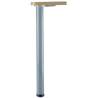 Pied snack- 1 100 mm diamètre 60 Chromé CAMAR 615100101RN