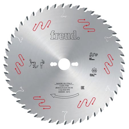 Lame de scie Ø 300 mm - 48 dents - panneaux bois composites - FREUD F03FS04840