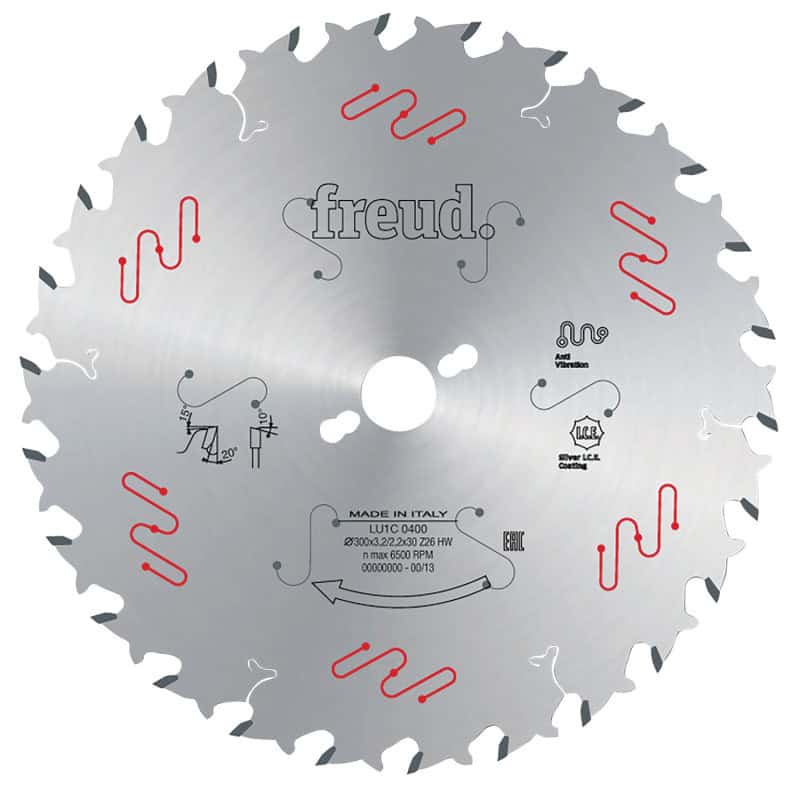 Lame de scie Ø 350 mm - 30 dents - bois massifs - FREUD F03FS04603
