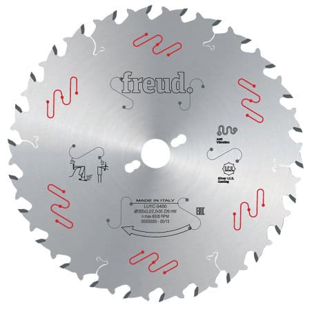 Lame de scie Ø 400 mm - 34 dents - bois massifs - FREUD F03FS04609
