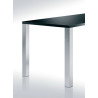 Pied de table - 705 mm carré 60 Laqué blanc mat CAMAR 644.70.C1.B4.RN
