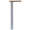 Pied de table - 870 mm carré 60 Chromé CAMAR 646870101RN