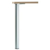 Pied de table - 820 mm diamètre 60 Aspect inox brossé CAMAR 615820104RN