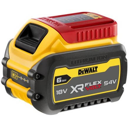Batterie XR FLEXVOLT 18V/54V 6Ah/2Ah Li-Ion DEWALT DCB546-XJ