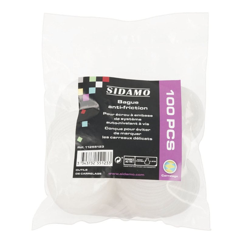 Bague de protection x100 pour croisillon autonivelant à vis SIDAMO 11255123