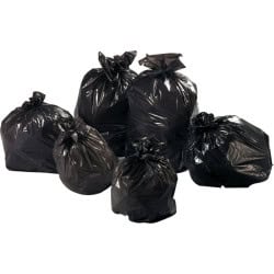 Sac poubelle noir
