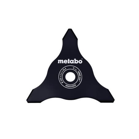 Couteau bosquet 3 ailettes METABO 628432000
