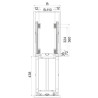 Armoire coulissante DISPENSA junior III KESSEBOHMER