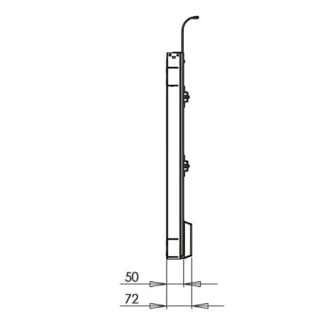 Système de levage électrique TS700C pour écran plat
