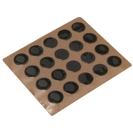 Cache vis adhésif PVC