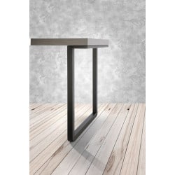 Pied de table rectangulaire - Hauteur 710 mm - MANART