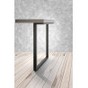 Pied de table rectangulaire - Hauteur 710 mm - MANART