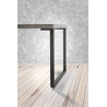 Pied de table rectangulaire - Hauteur 710 mm - MANART