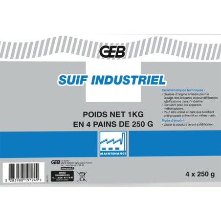 Suif industriel GEB 819794