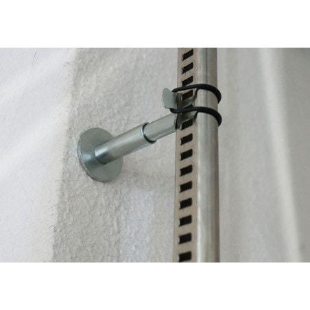 Lot étais télescopiques + bâche anti-poussière 3 x 5 m URKO