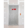 Lot étais télescopiques + bâche anti-poussière 3 x 5 m URKO