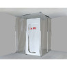 Lot étais télescopiques + bâche anti-poussière 3 x 5 m URKO
