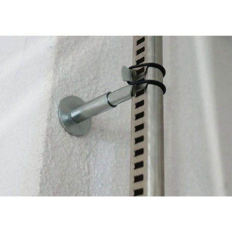 Lot étais télescopiques + bâche anti-poussière 3 x 5 m URKO