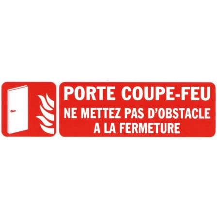 Panneau consignes de sécurité