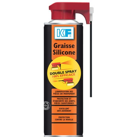 Graisse silicone double spray KF