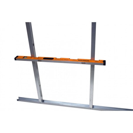 Niveau de plaquiste 90 cm spécial montants à encoches aimantées XL EDMA 175455