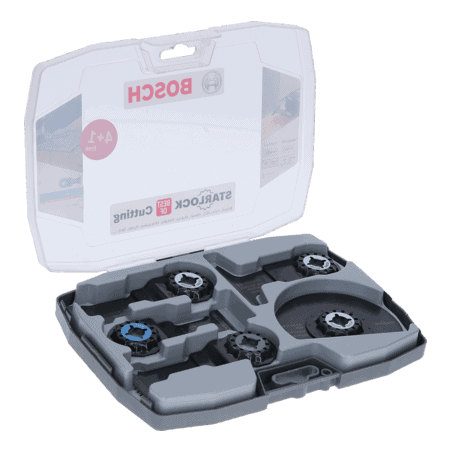 Set de 5 lames scie oscillante bois / métal BOSCH 2608664131