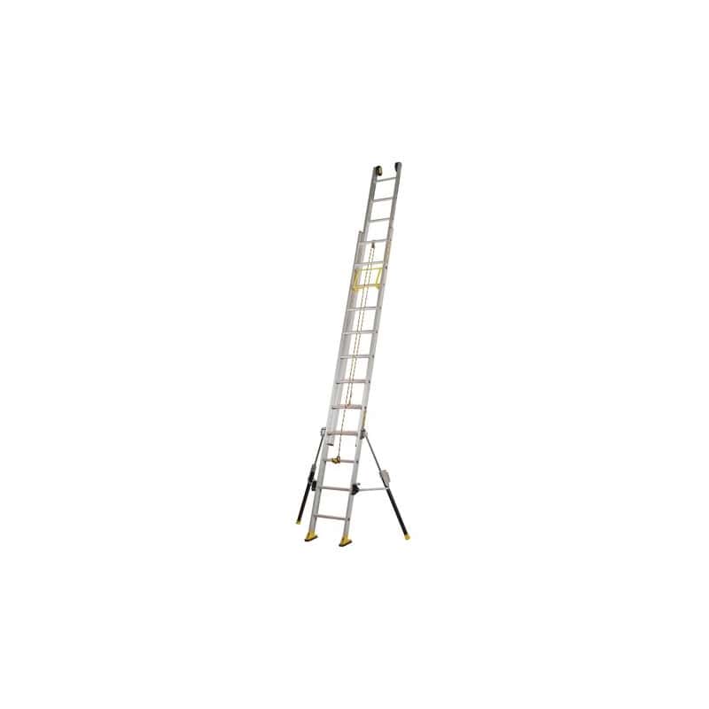 Échelle coulissante 2 plans - 2 x 12 échelons - C2 STAB' CENTAURE