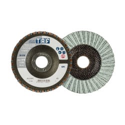 DISQUE A LAMELLE POUR ALUMINIUM 125 MM