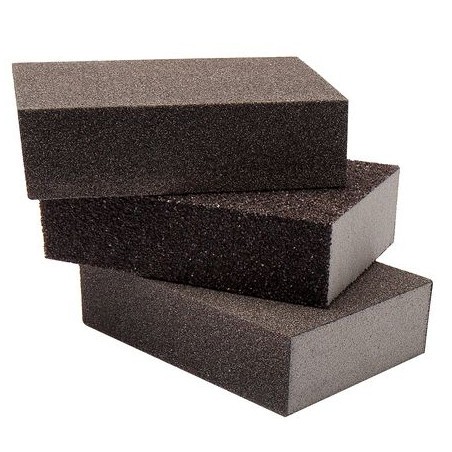 Éponge abrasive block "POLITAF" 4 faces TAF