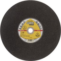 Disque à tronçonner spécial chantier - plein - KLINGSPOR 353324