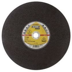 Disque à tronçonner spécial chantier - plein - KLINGSPOR 353324