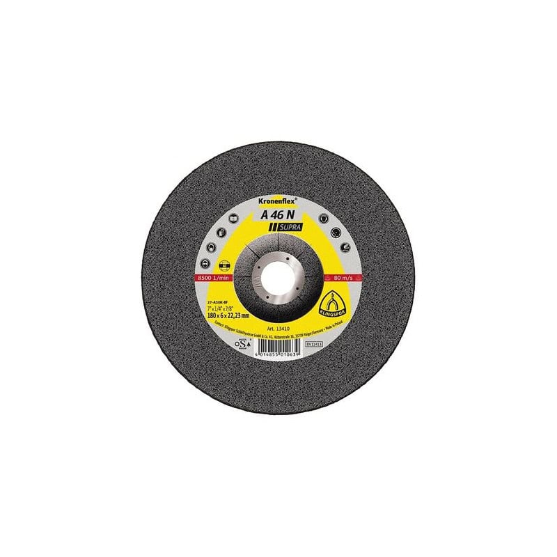 Disque à ébarber l'aluminium