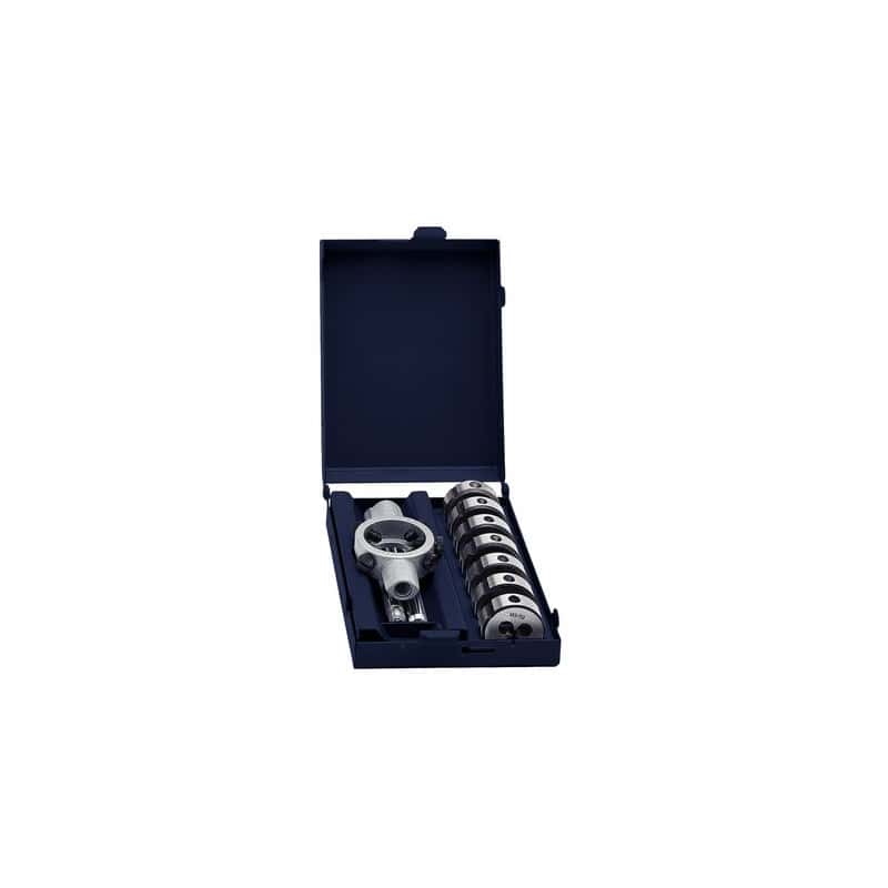 Coffret 7 filières HSS ronde M3-M12 ALPHACOUPE