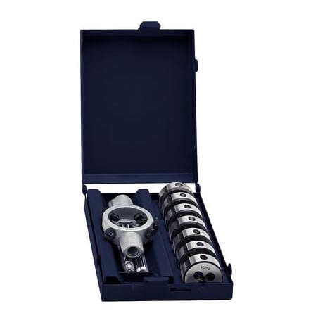 Coffret 7 filières HSS ronde M3-M12 ALPHACOUPE