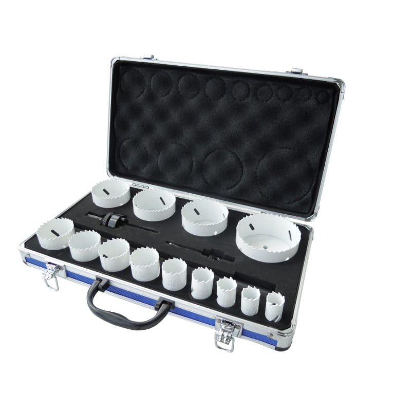 COFFRET DE 13 TREPANS HSS BI-METAL