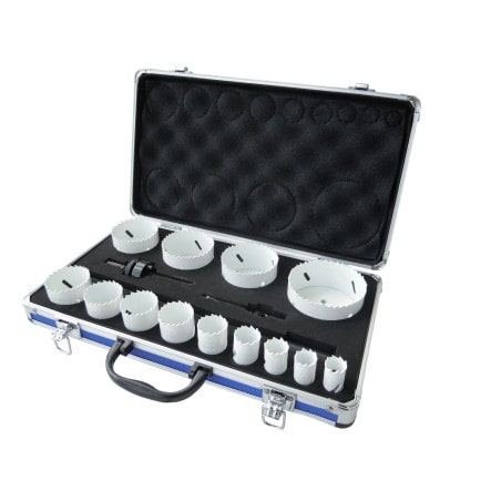 Coffret de 13 trépans hss bi-métal