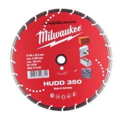 Disque diamant multimatériaux HUDD béton armé MILWAUKEE 4932471985