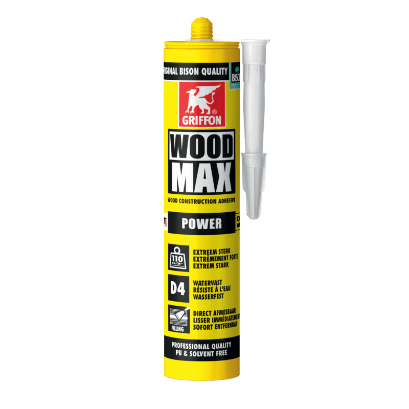 Colle WOODMAX cartouche 380 g GRIFFON 6311124