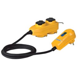 Adaptateur 4 prises powerblock + protection 30 mA BRENNENSTUHL 1132751