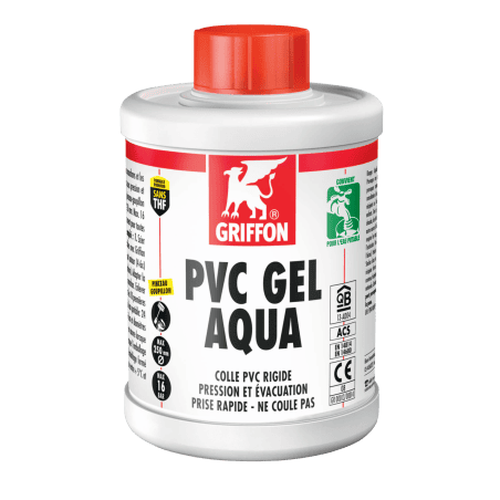 Colle PVC GEL AQUA - bidon 1l - GRIFFON 6140216