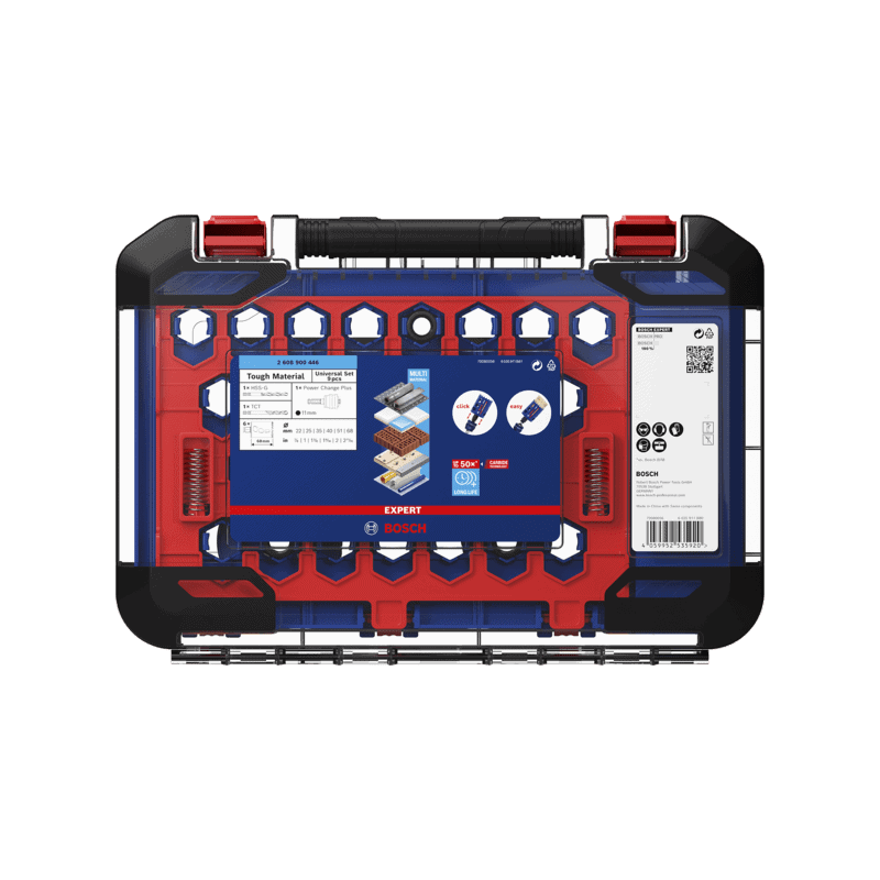 Coffret trépan carbure Power Change 8 pièces BOSCH 2608594184
