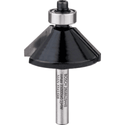 Fraise à chanfreiner 45° ØQ8 mm - Ø35 mm BOSCH 2608628352