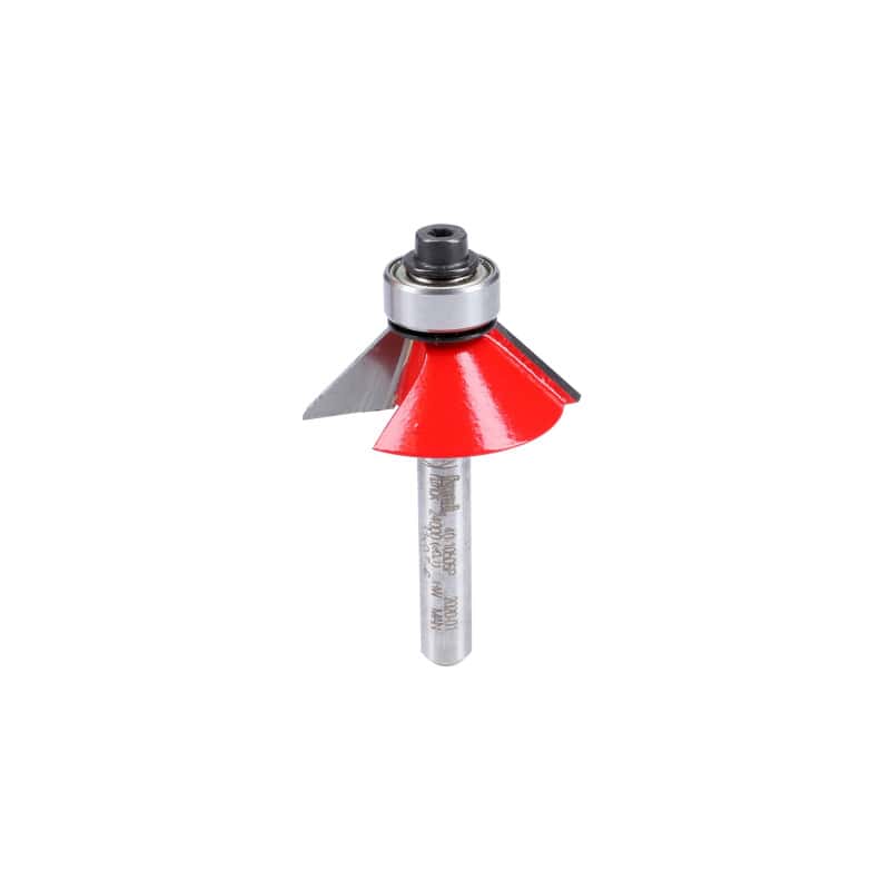 Fraise à chanfreiner Ø18,15 - ØQ6 - L12,7/54,9 mm - 15° - Z2 - FREUD F03FR01906