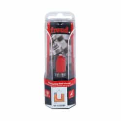 Fraise à affleurer avec roulement supérieur Ø 16 mm - Ø Q8 mm - L 20/60 mm FREUD F03FR02005