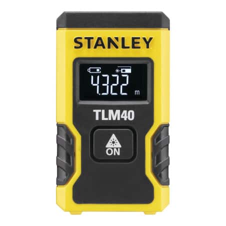 Mini télémètre laser 12m POCKET TLM40 STANLEY STHT77666-0