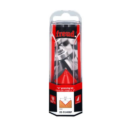 Mèche à rainurer en V - Ø31,7 - Ø Q8 - L51 / LU16 mm - FREUD F03FR02857