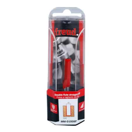 Mèche droite Ø Q 8 mm - Ø 10 mm - H 25,4/62,4 mm FREUD F03FR00331